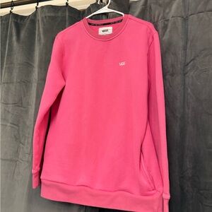 Vans Oversized Pink Crewneck
